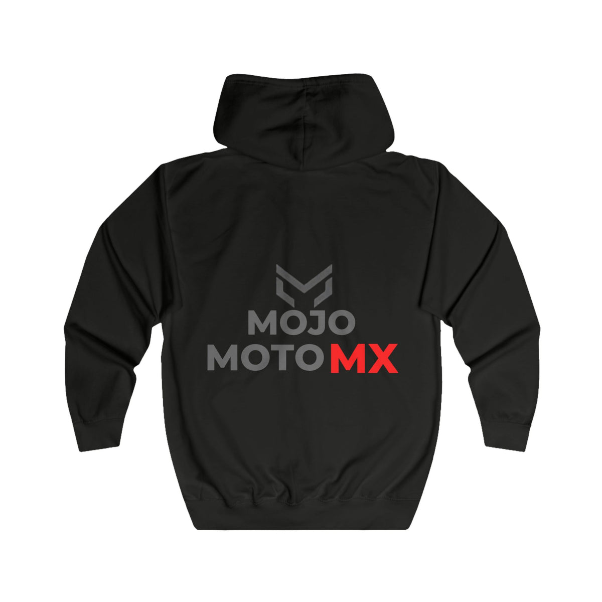 Mojo Moto MX Zip-Hoodie Motocross Logo Full-Zip Hoodie
