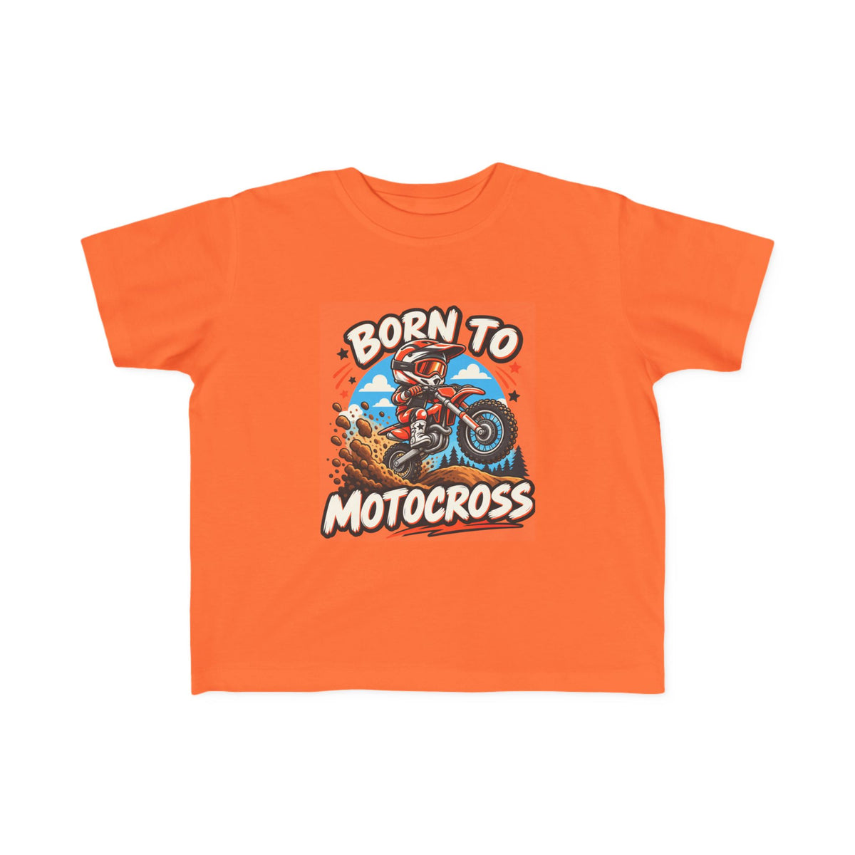 Born to Motocross Kleinkind T-Shirt – Kleines MX-Fahrer Shirt