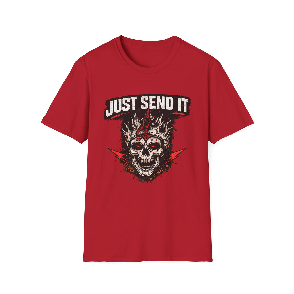 Just Send It Motocross T-Shirt – Dirt Bike Rider Tee