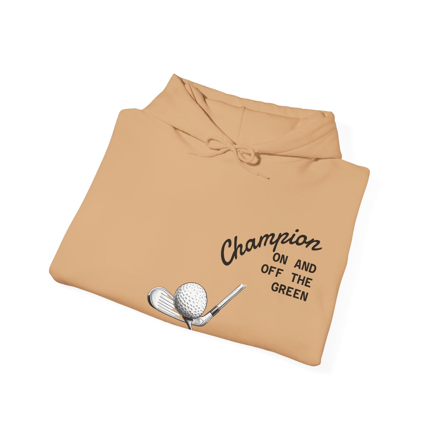 Golf Champion Hoodie, Unisex Golf Sweatshirt, Sports Gift for Him/Her, Casual Golf Apparel, Golf Lover Outfit
