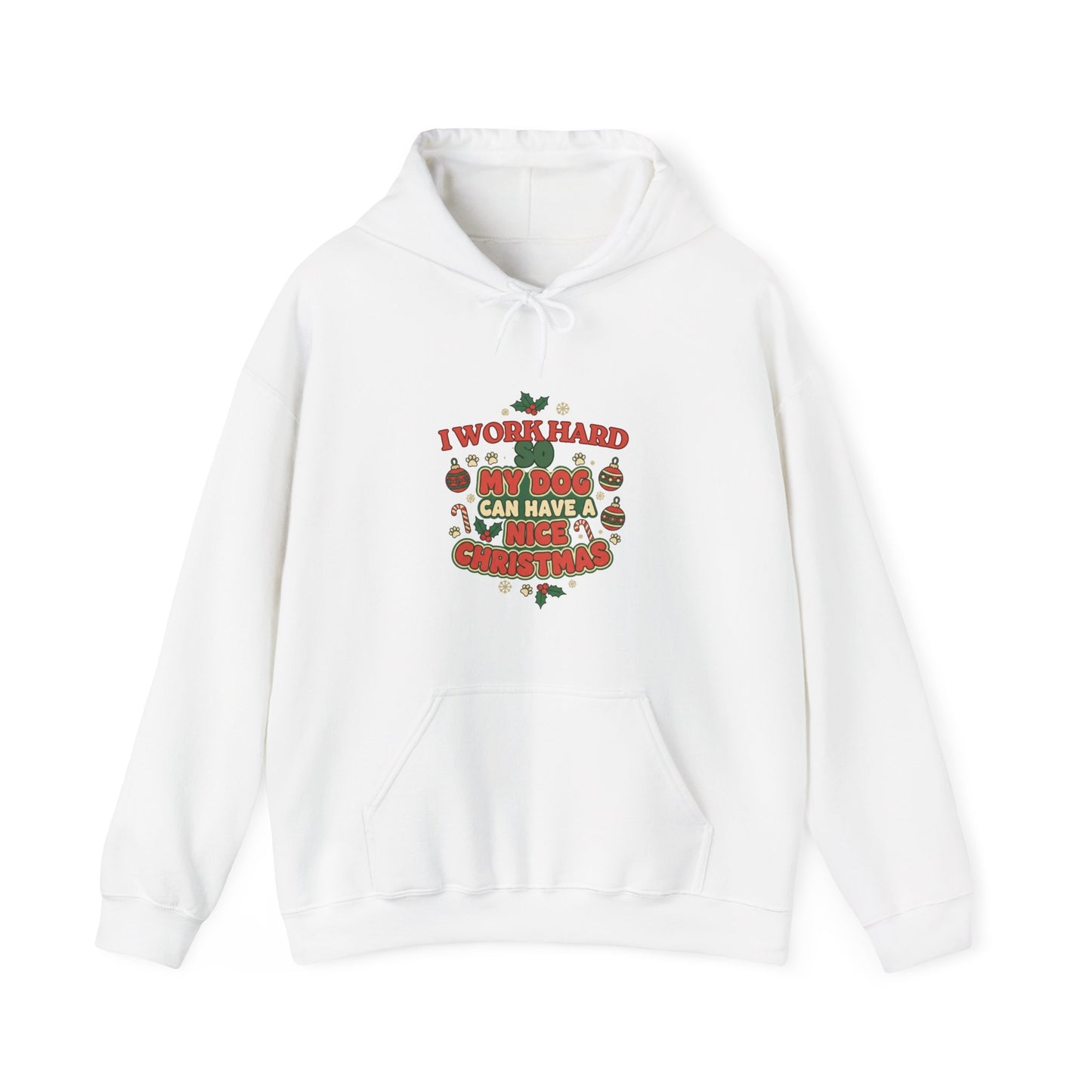 Weihnachtlicher Hoodie für Hundeliebhaber