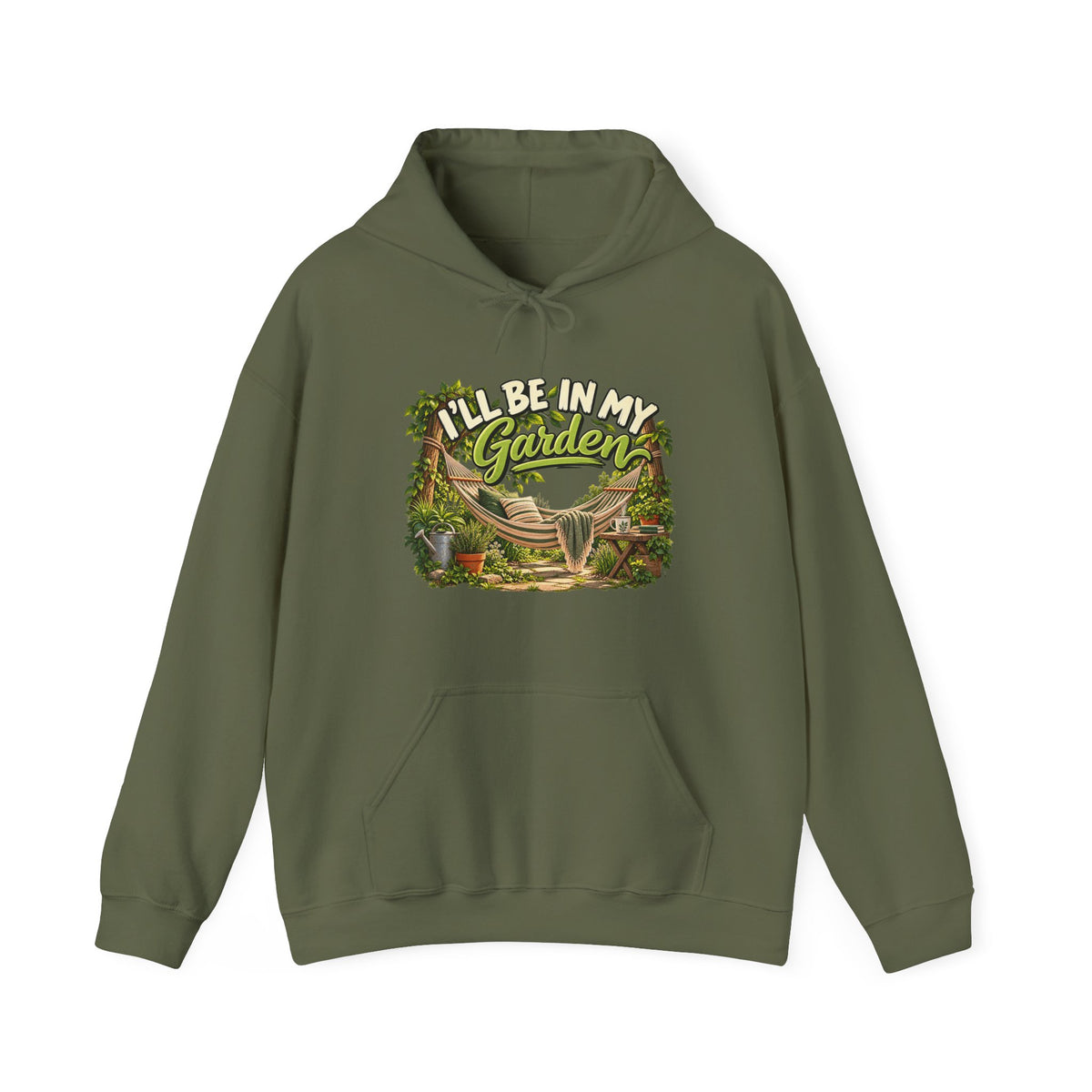 Ich bin in meinem Garten Hoodie, Gärtner-Slogan Sweatshirt