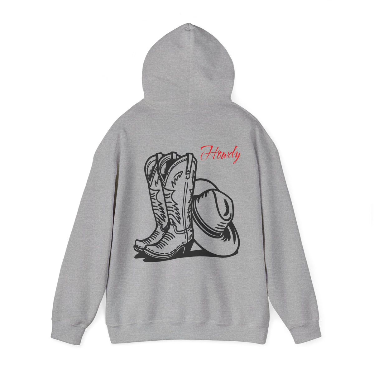 Cowboy Boots & Hat Hoodie – Let’s Go Cowboy Western Hoodie