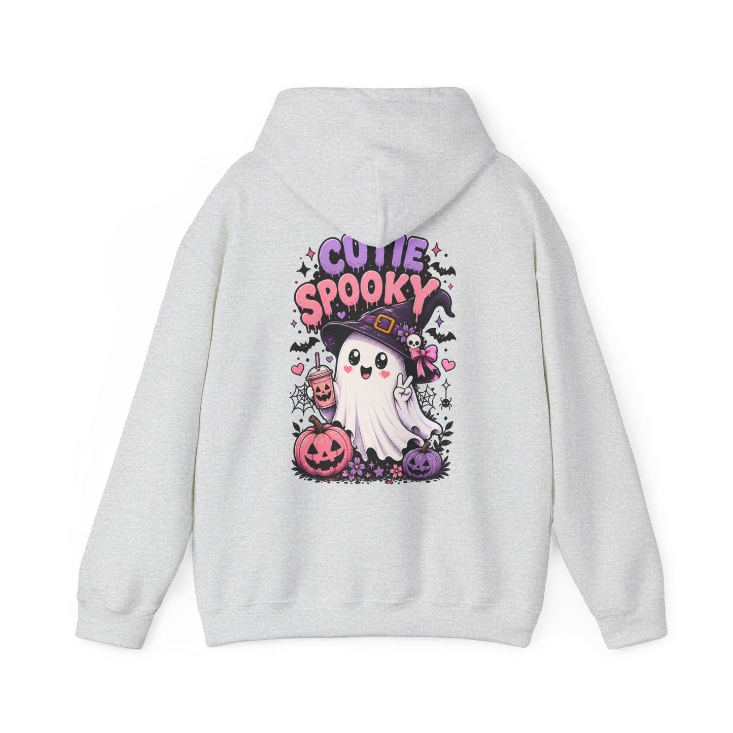 Cutie Spooky Halloween Hoodie – Cute Ghost Unisex Hoodie