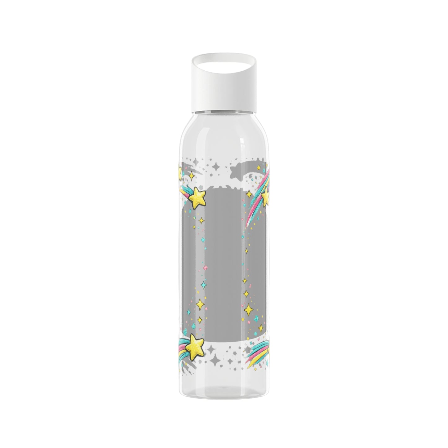 Retro Good Vibes Only Water Bottle | Colourful Reusable Drinks Bottle | Retro Cassette Bottle | 80s & 90s Inspired Hydration