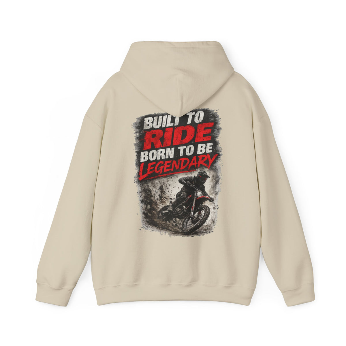Built to Ride Born to Be Legendary Hoodie – Motocross Hoodie