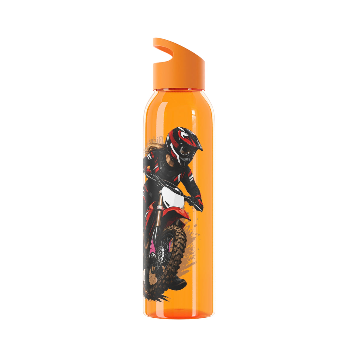 She Rides She Rules Motocross Water Bottle