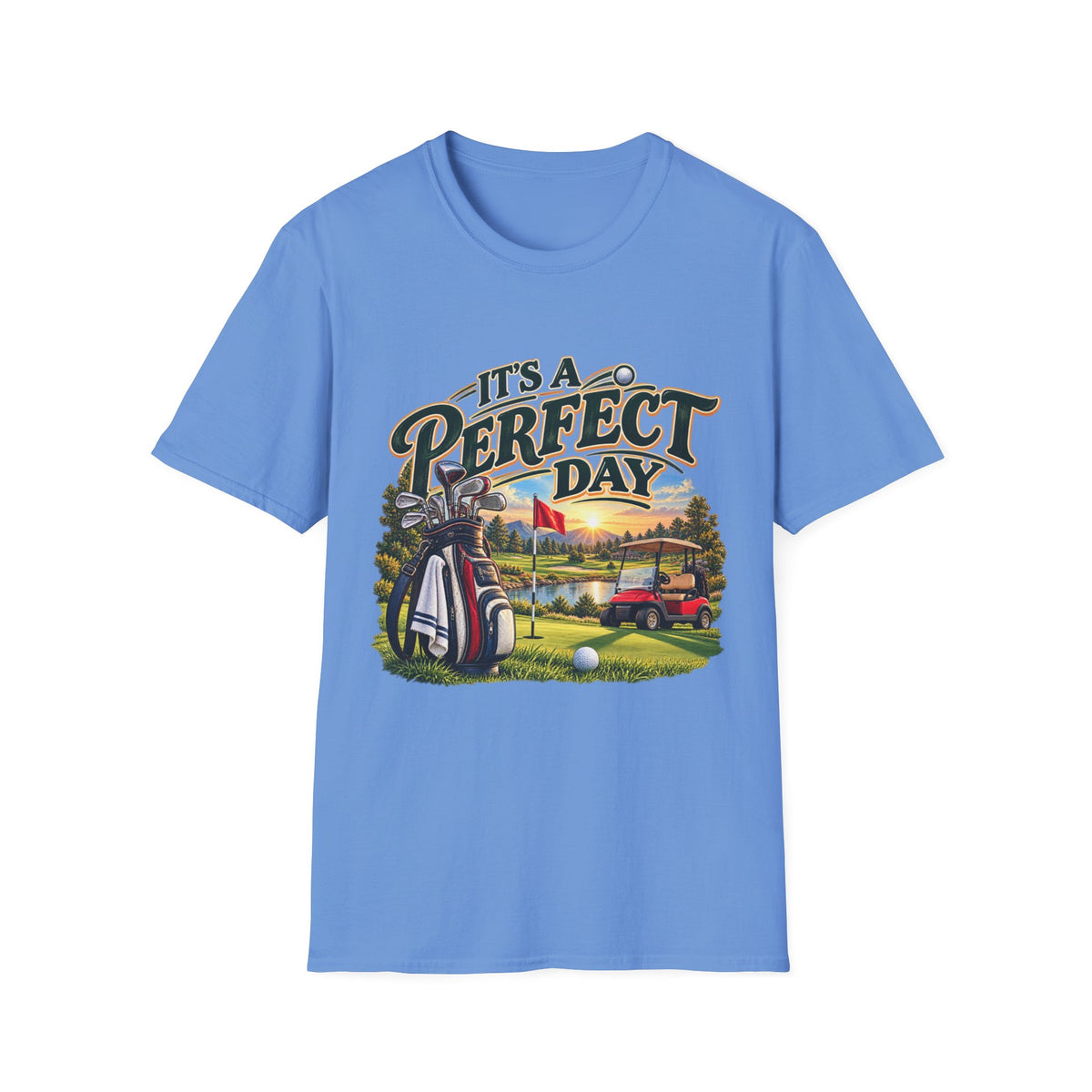 T-Shirt de golf C'est une journée parfaite pour le golf