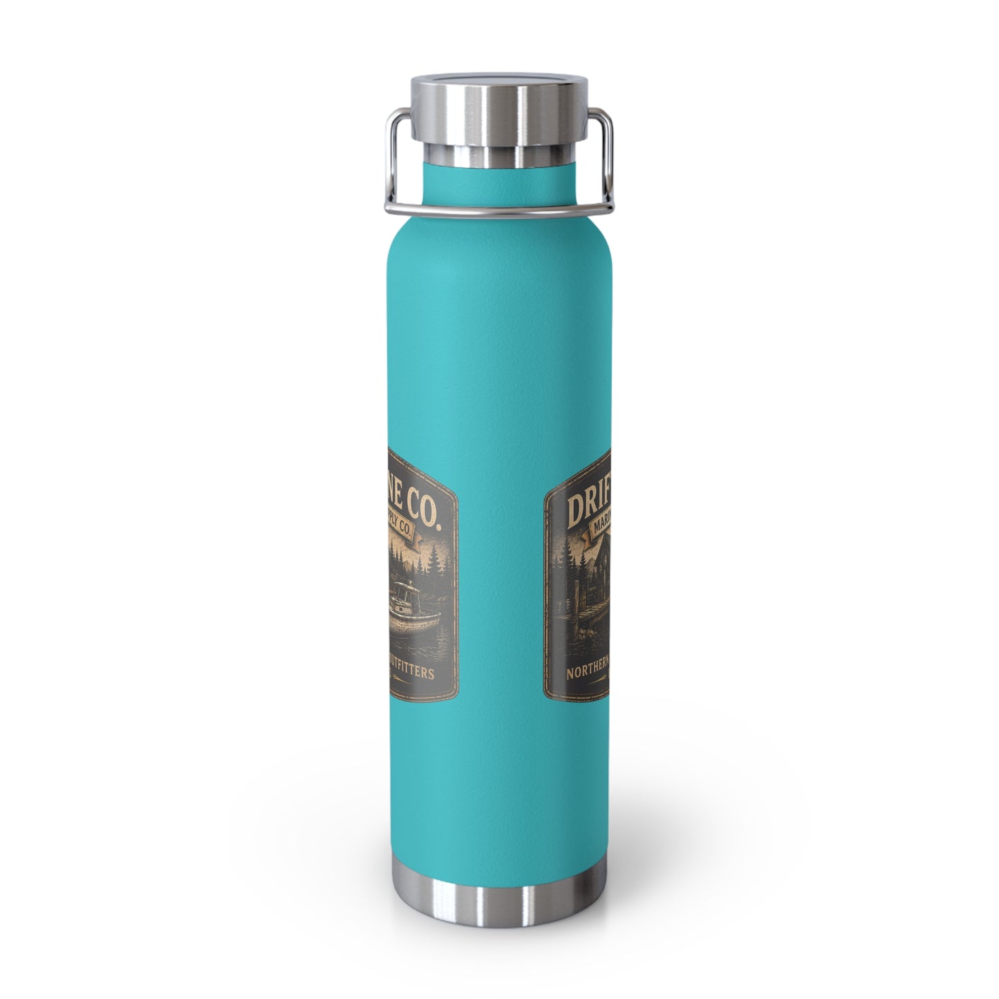 The Driftline Company Marina & Supply Co. Insulated Flask | Northern Water Outfitters Stainless Steel Water Bottle