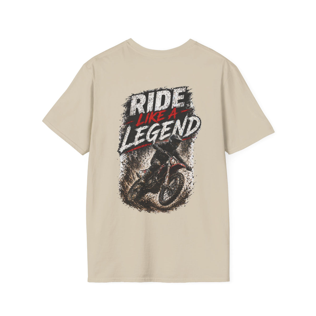 T-shirt de motocross Roulez comme une légende