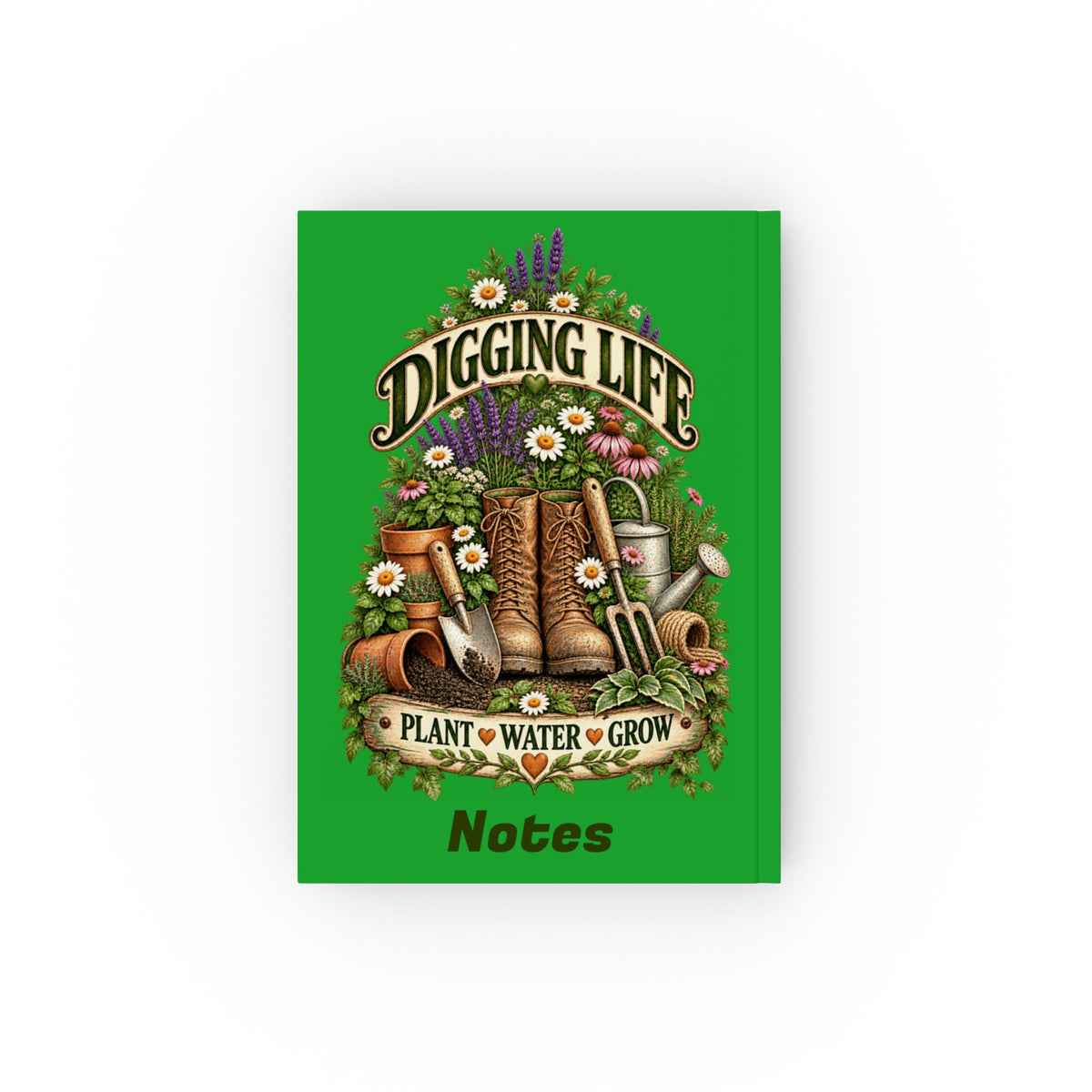 Digging Life Vintage Garden – Gardening Notes Notebook