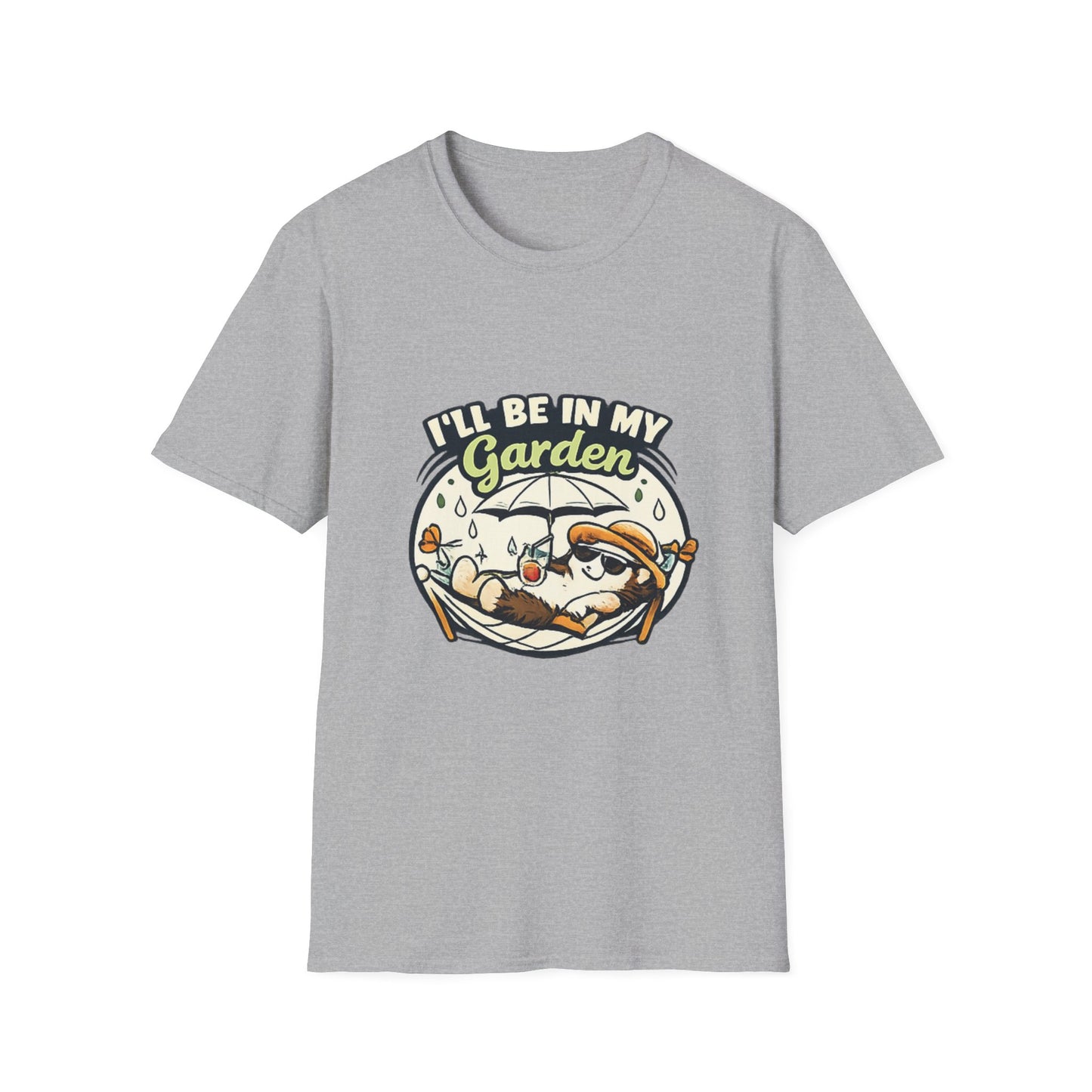 I'll Be In My Garden Front print T-Shirt