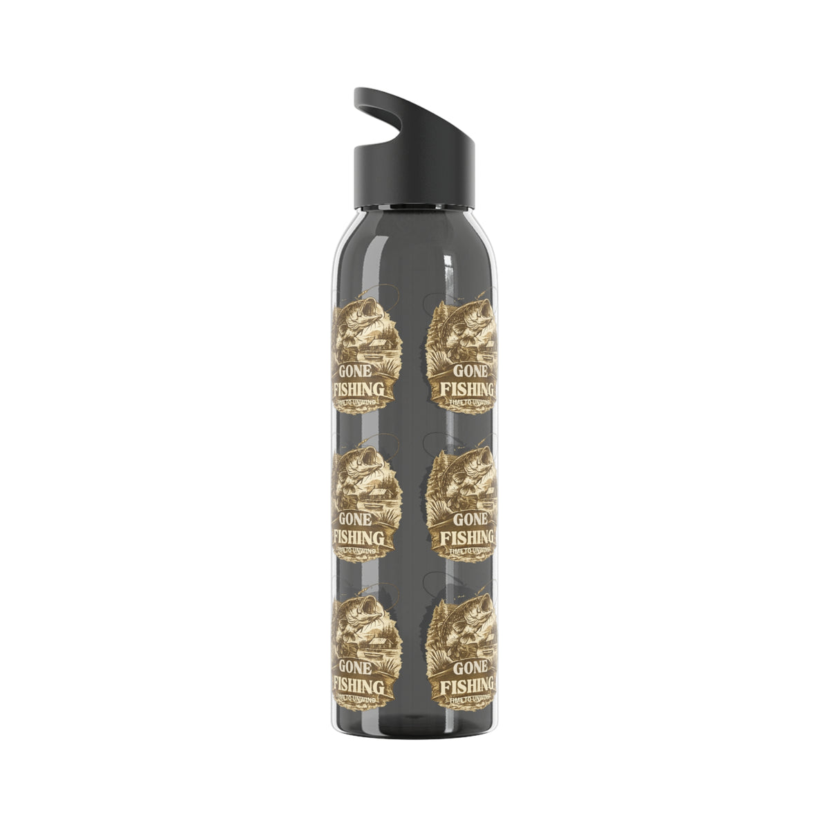 Gone Fishing Water Bottle – Time to Unwind Fishing Bottle