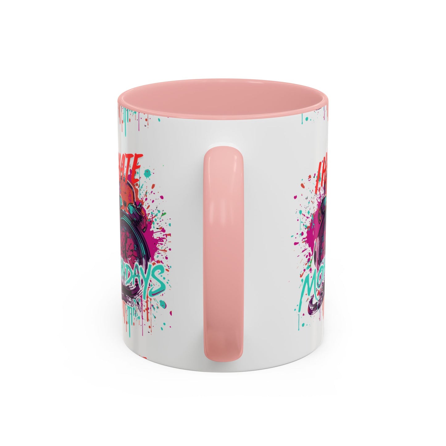 I Hate Mondays Accent Mug