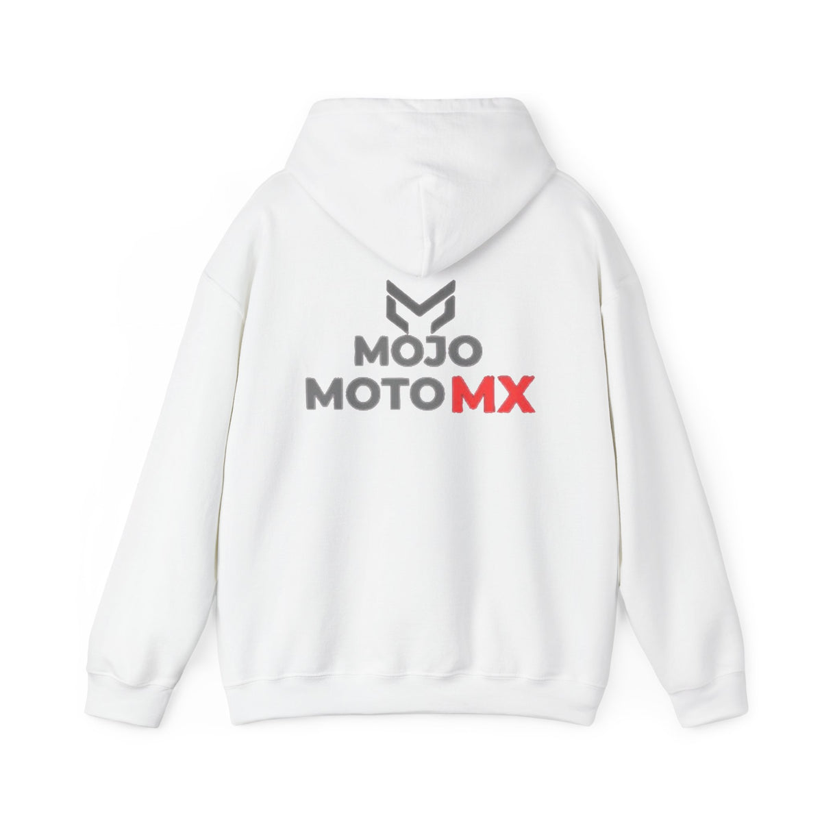 Mojo Moto MX Logo Hoodie – Front & Back Print Motocross Hoodie