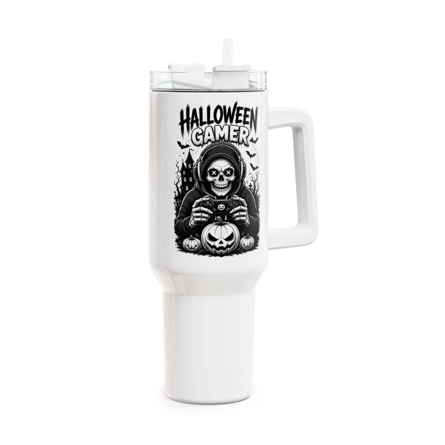 Halloween Gamer Thermobecher