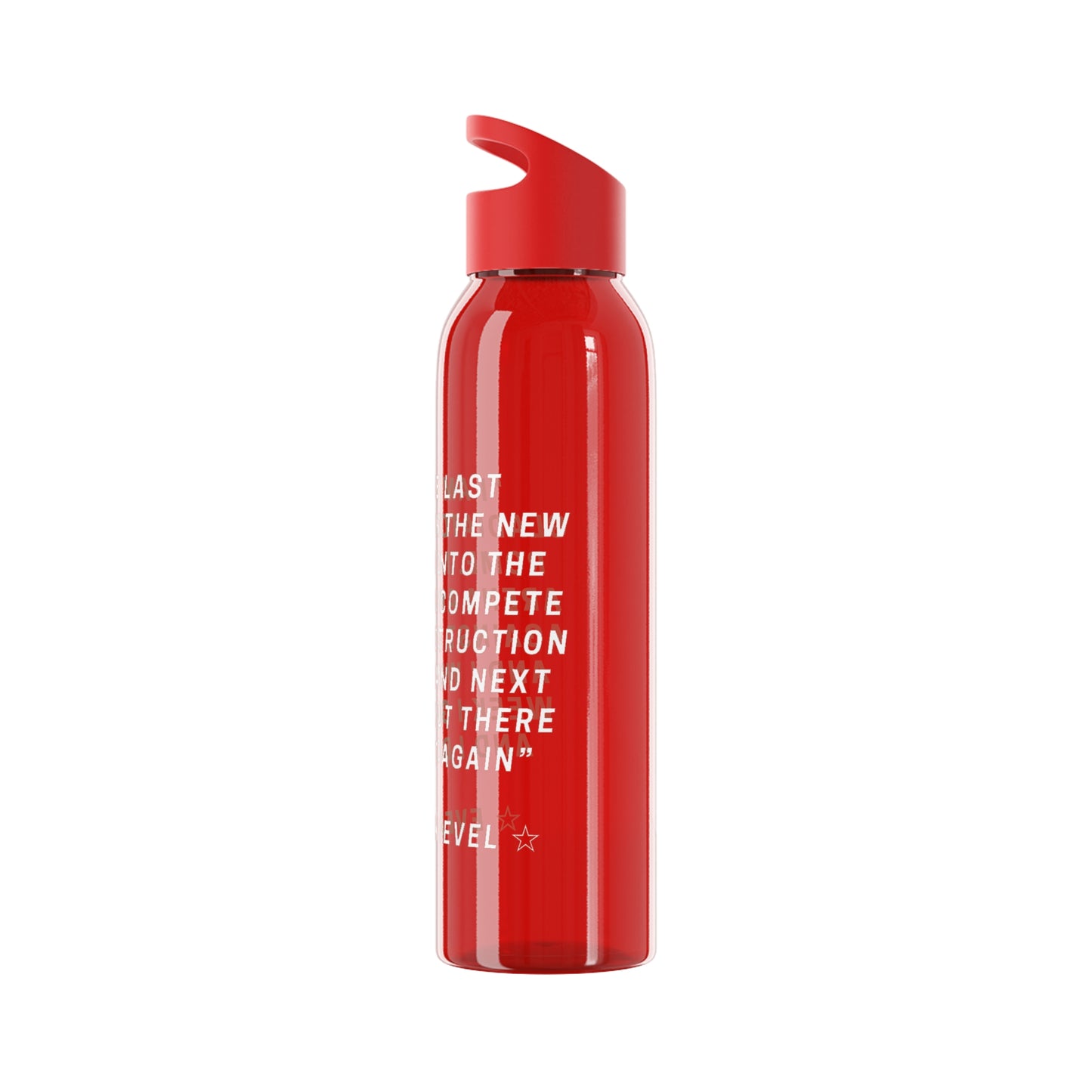 Evel Kneivel Legends Quote Water Bottle