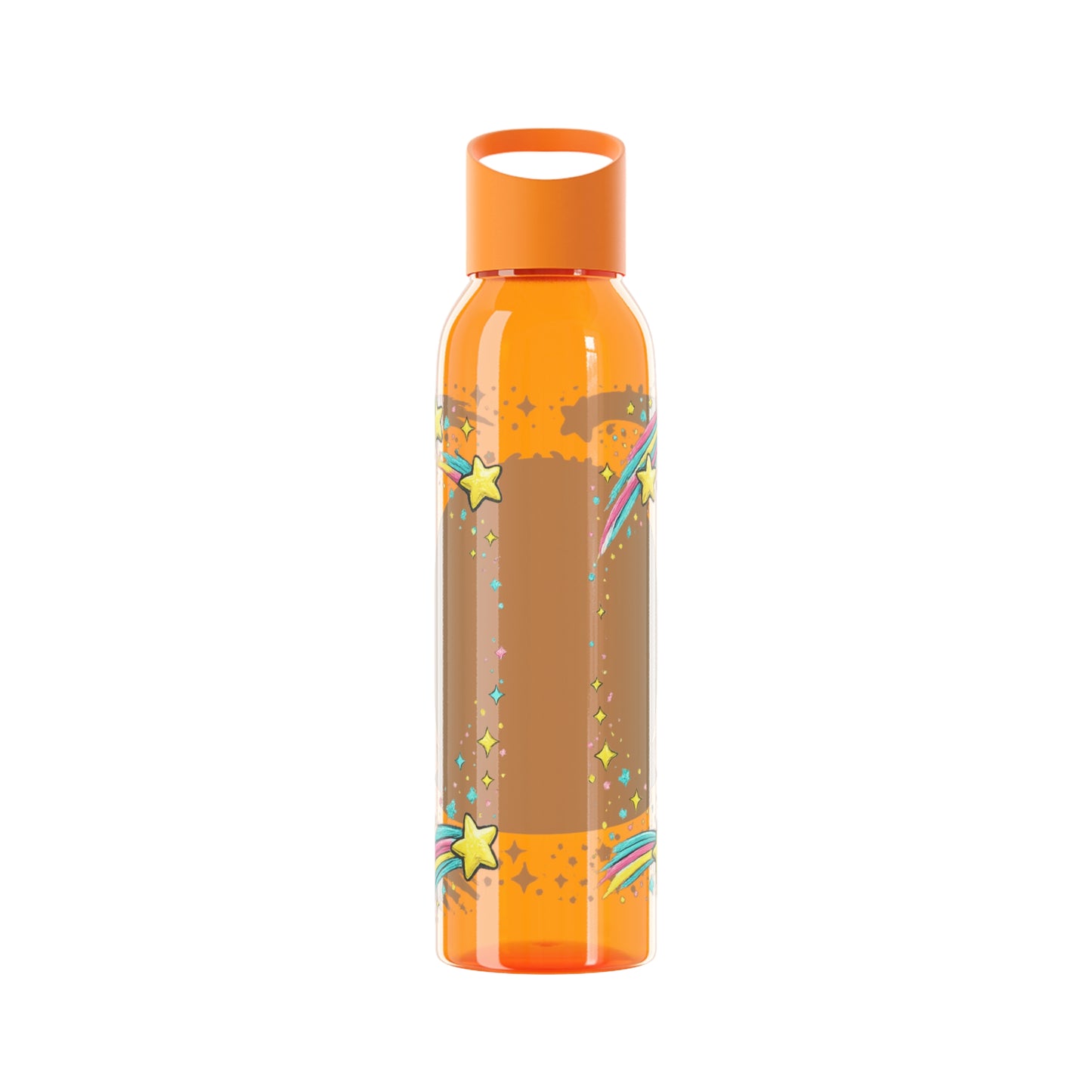 Retro Good Vibes Only Water Bottle | Colourful Reusable Drinks Bottle | Retro Cassette Bottle | 80s & 90s Inspired Hydration