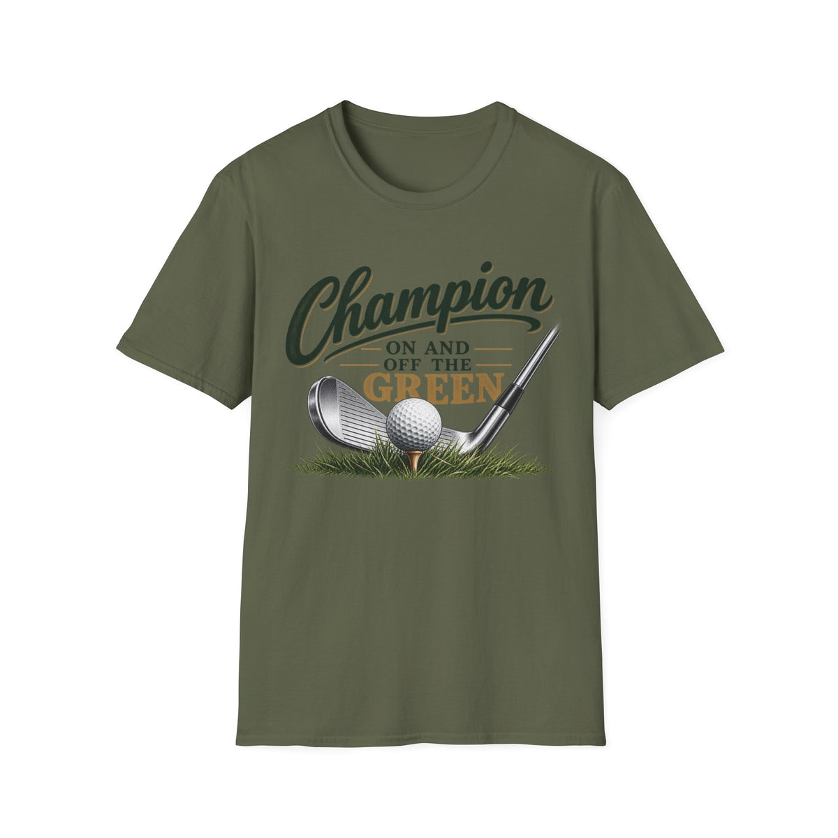 Champion On and Off the Green Golf T-Shirt – Golfer Tee