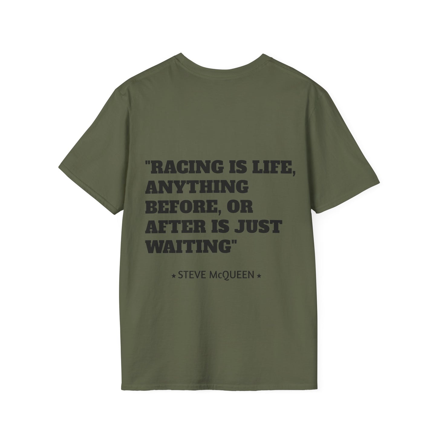 Mojo Moto MX Legends Quote T-Shirt - Steve McQueen