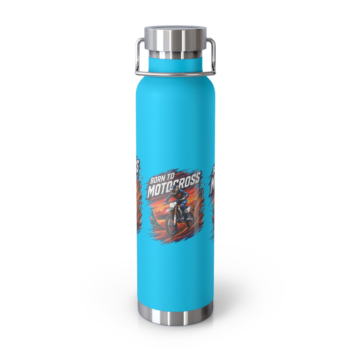 Born to Motocross Insulated Flask