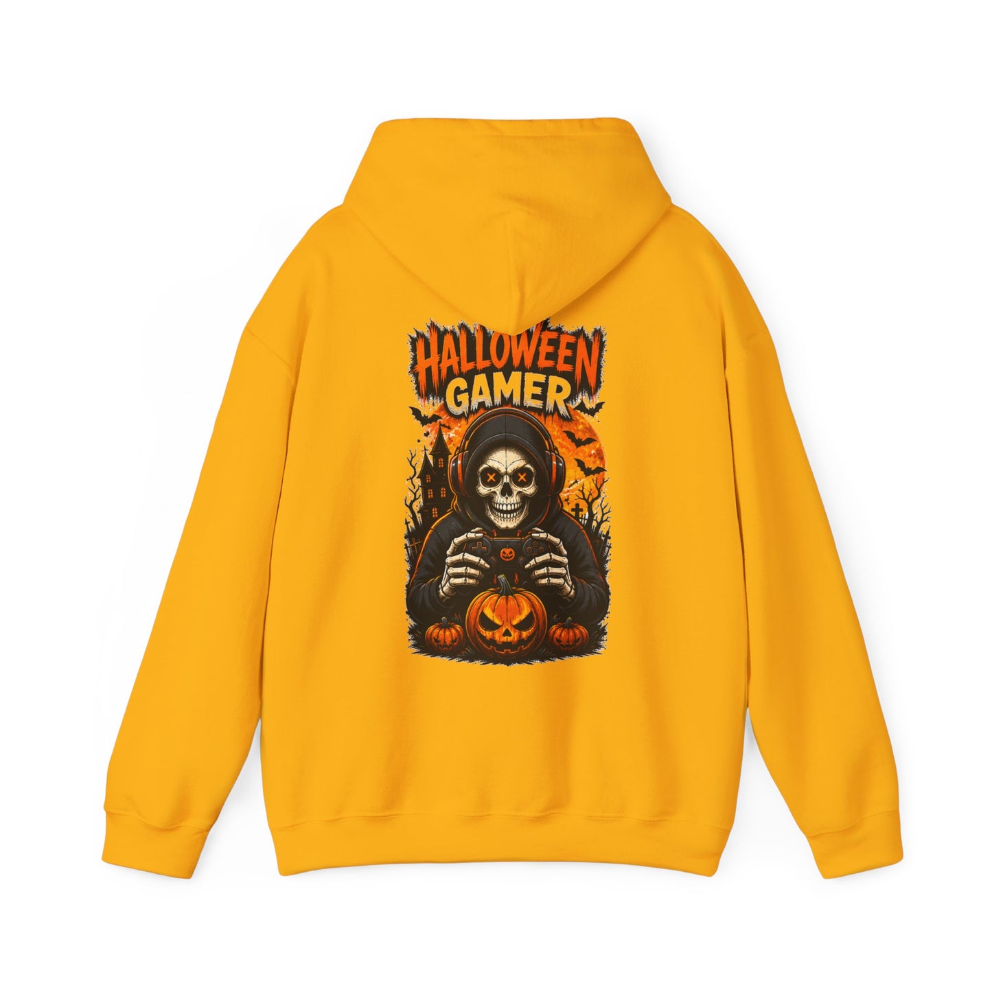 Halloween Gamer Hoodie – Skull Gaming Halloween Hoodie