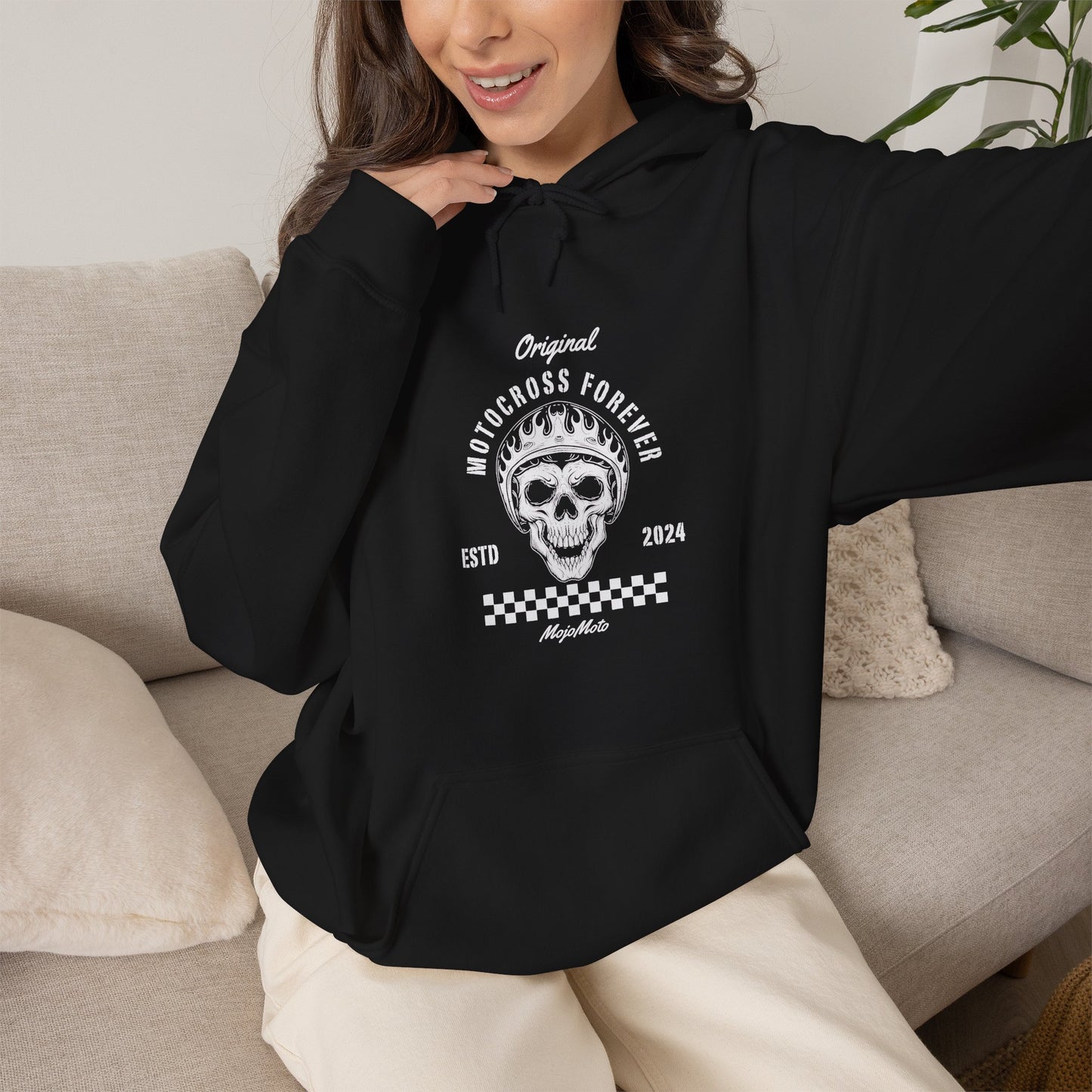 Motocross Forever Hooded Sweatshirt - Perfect for All Seasons