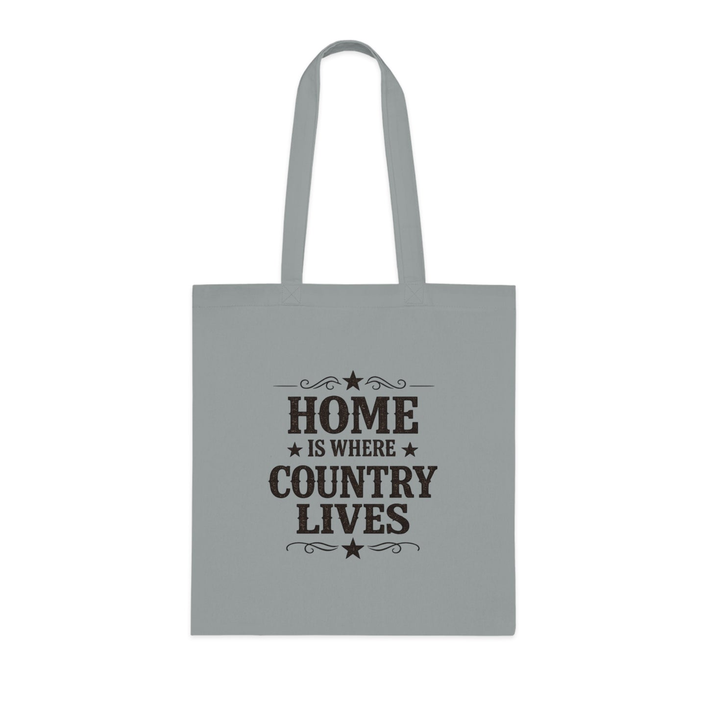 Home Is Where Country Lives Tote Bag – Country Shopper Bag