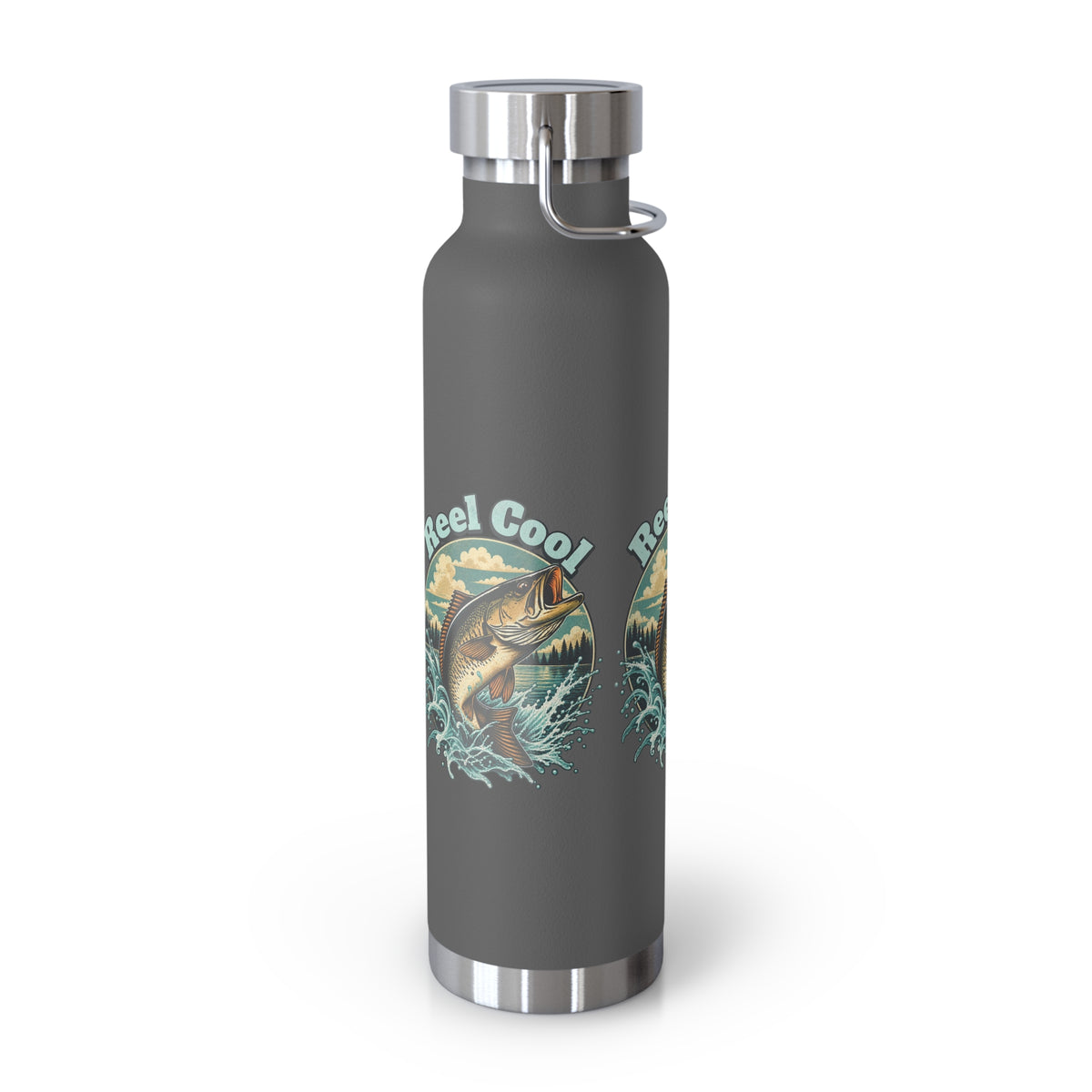 Reel Cool Insulated Flask – Retro Fishing Flask