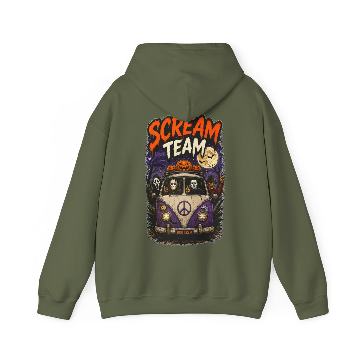 Scream Team Halloween Hoodie – Unisex Gamer Hoodie