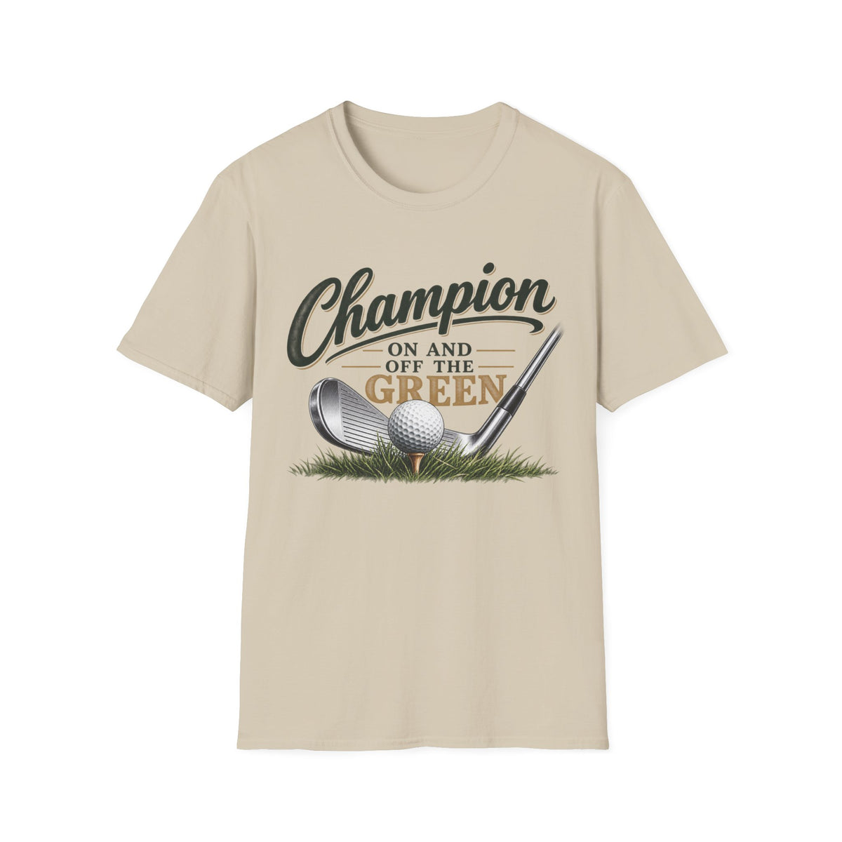 Champion On and Off the Green Golf T-Shirt – Golfer Tee