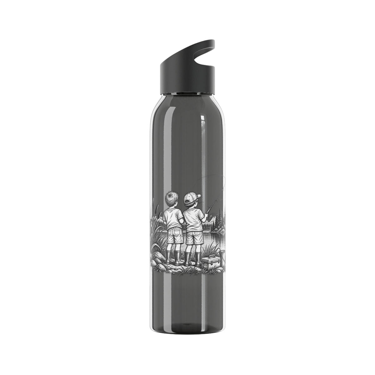 Fishing Friends Water Bottle – Illustrated Fishing Bottle
