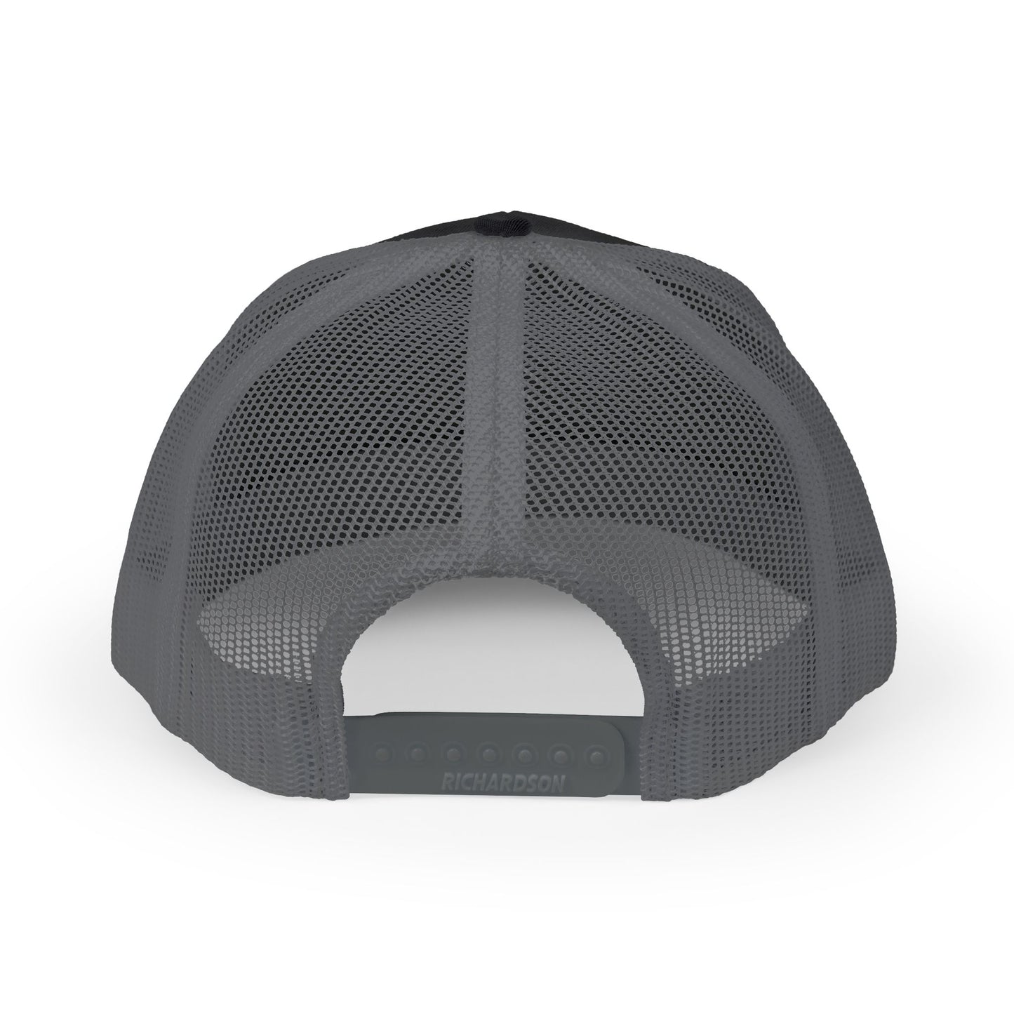 19th Hole Society Trucker Cap | Premium Golf Snapback Hat | Bronze Crest Design