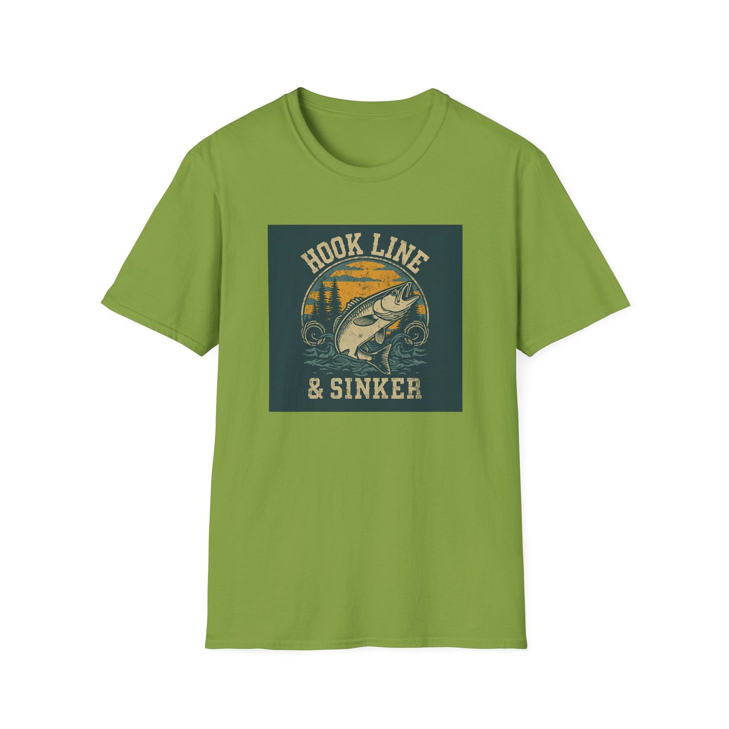 Hook Line & Sinker Fishing T-Shirt for Outdoors Enthusiasts