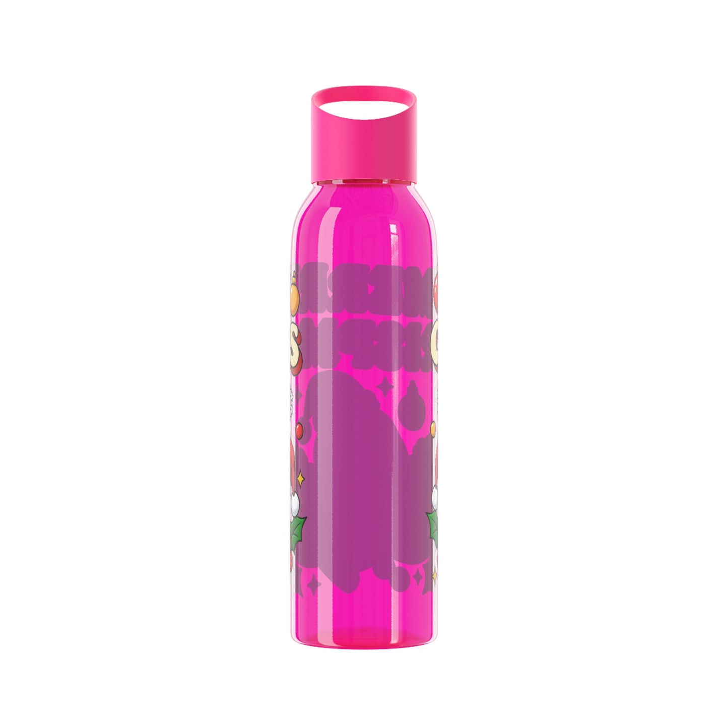 Merry Crispmas Christmas Water Bottle – Festive Drinks Bottle