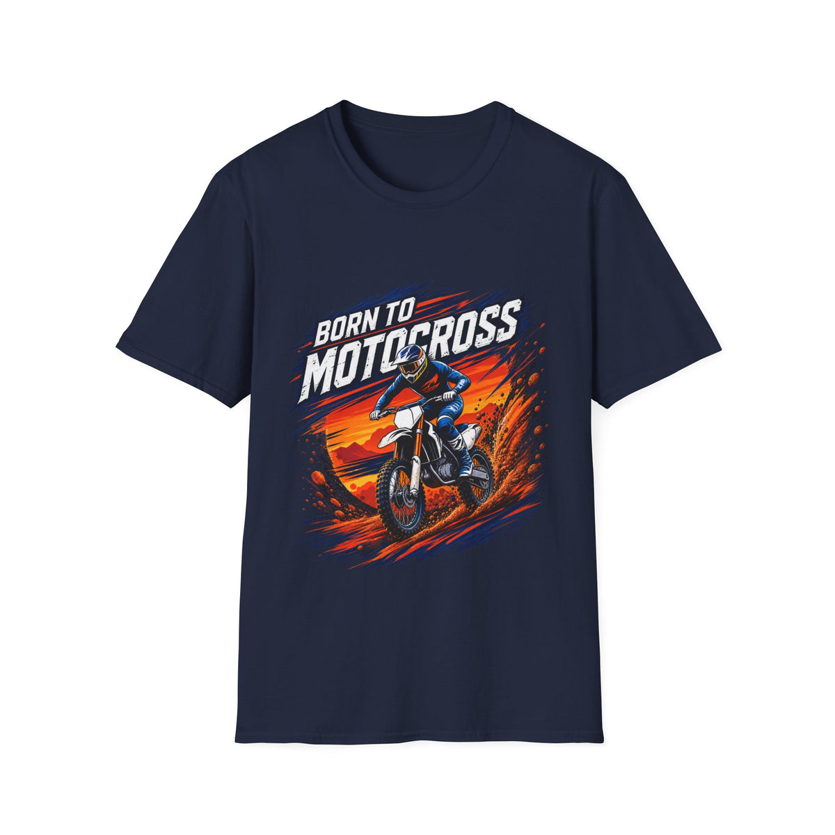Born to Motocross Unisex Graphic Tee