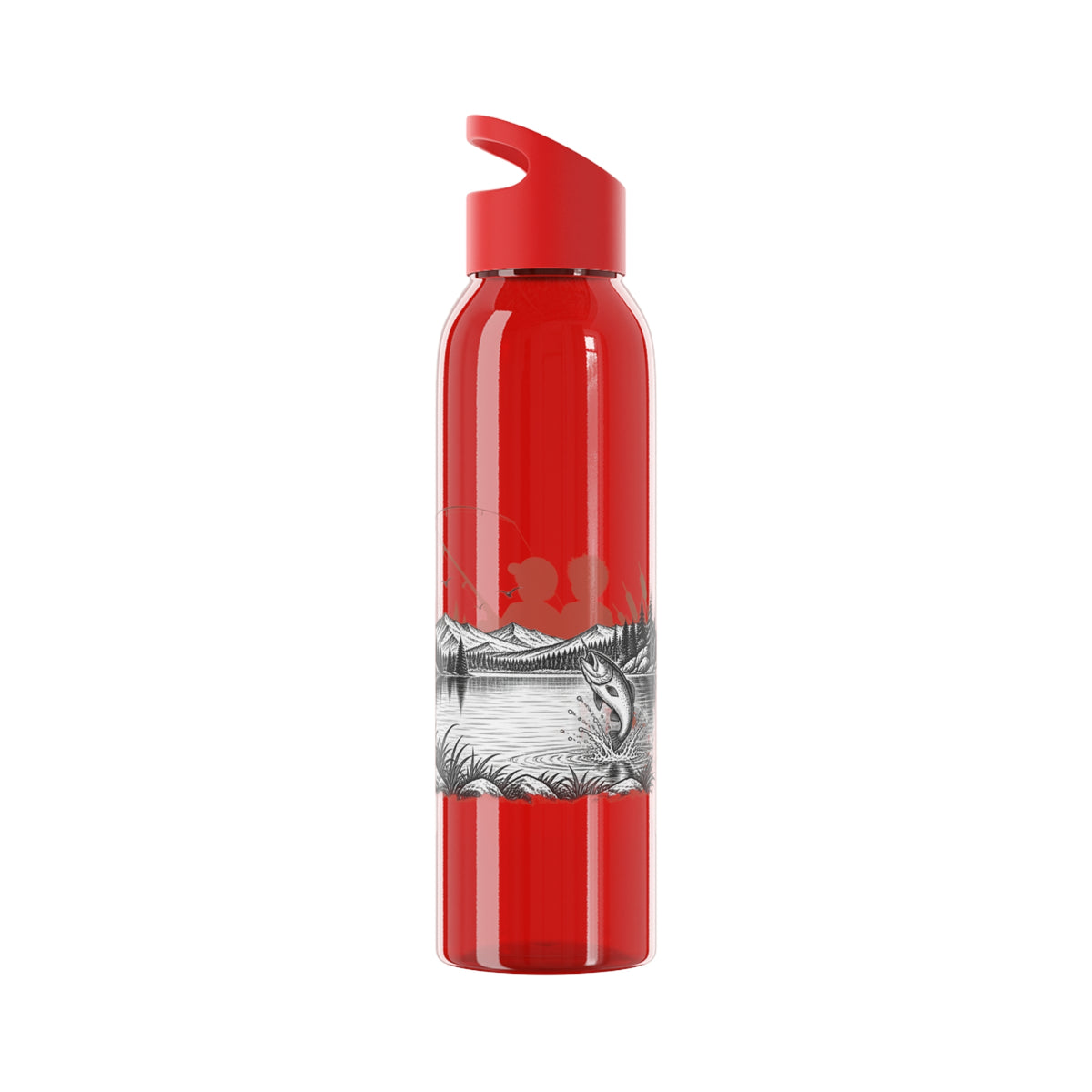 Fishing Friends Water Bottle – Illustrated Fishing Bottle