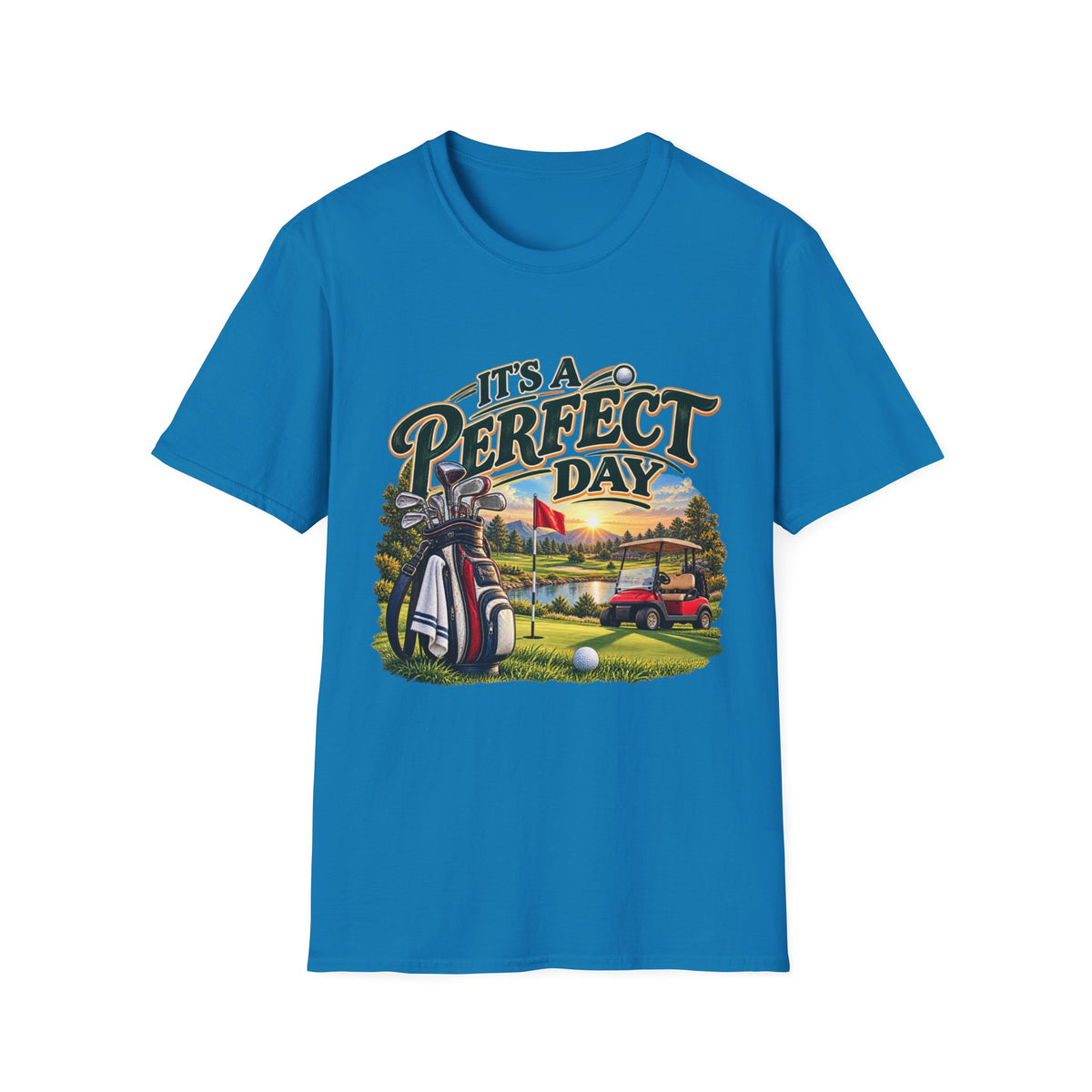 T-Shirt de golf C'est une journée parfaite pour le golf