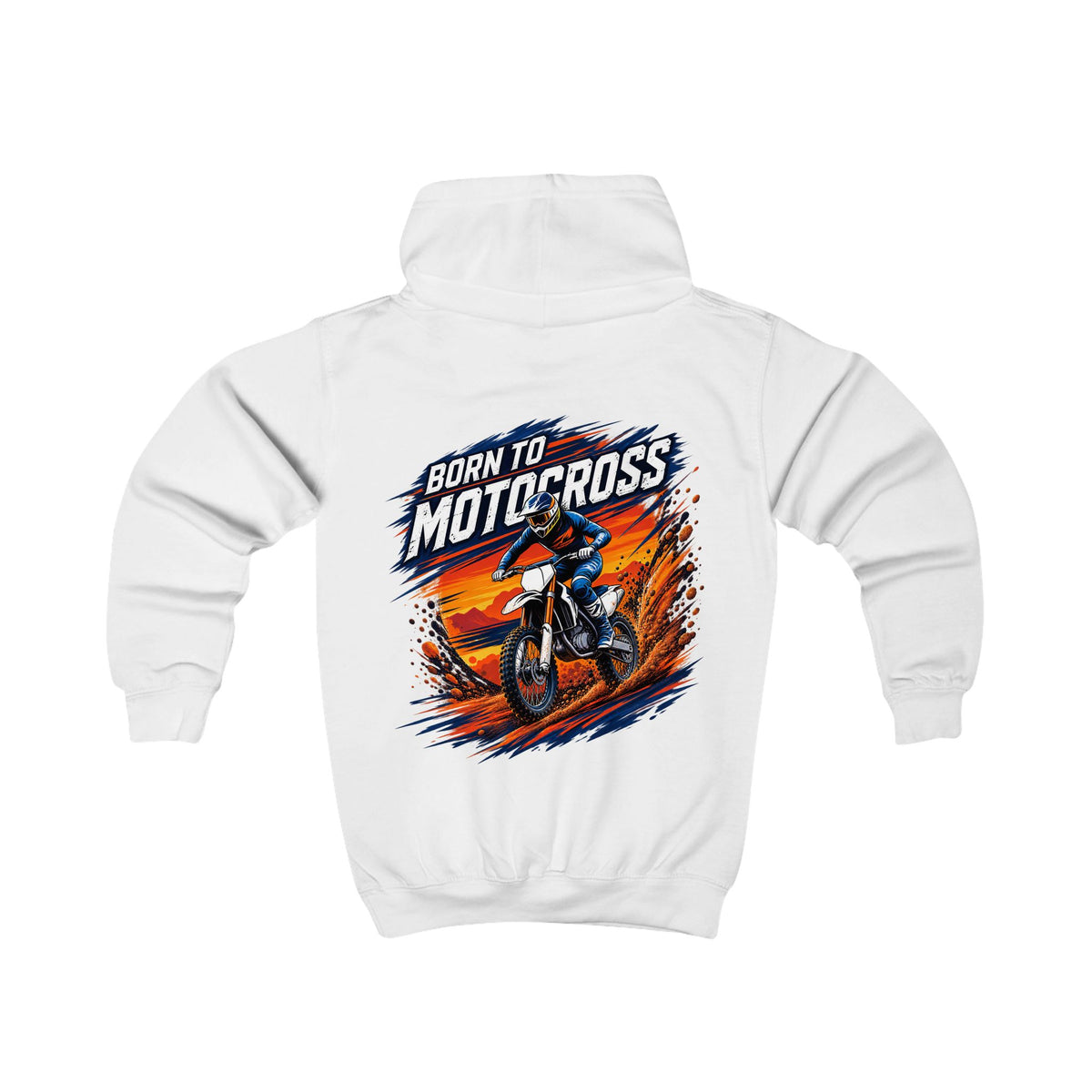 Born to Motocross Youth Hoodie – Kids Dirt Bike Hoodie