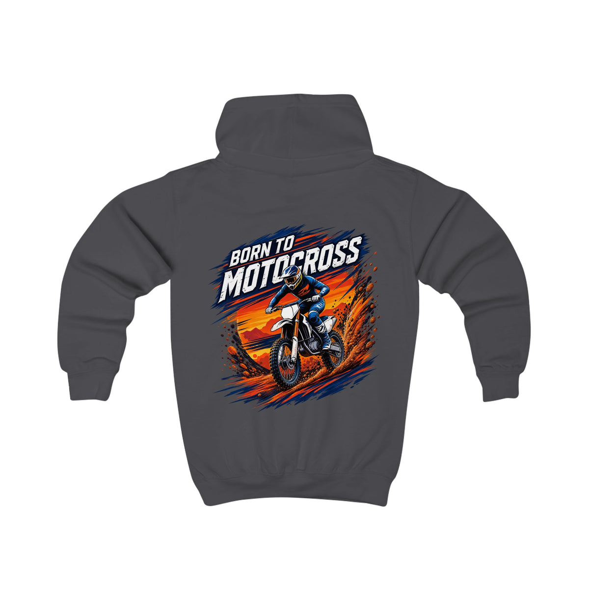 Born to Motocross Youth Hoodie – Kids Dirt Bike Hoodie