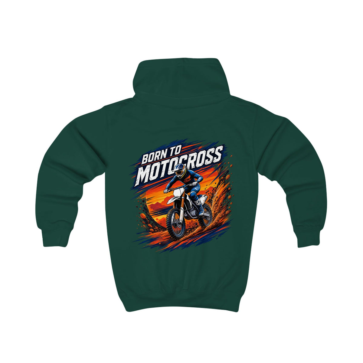 Born to Motocross Youth Hoodie – Kids Dirt Bike Hoodie