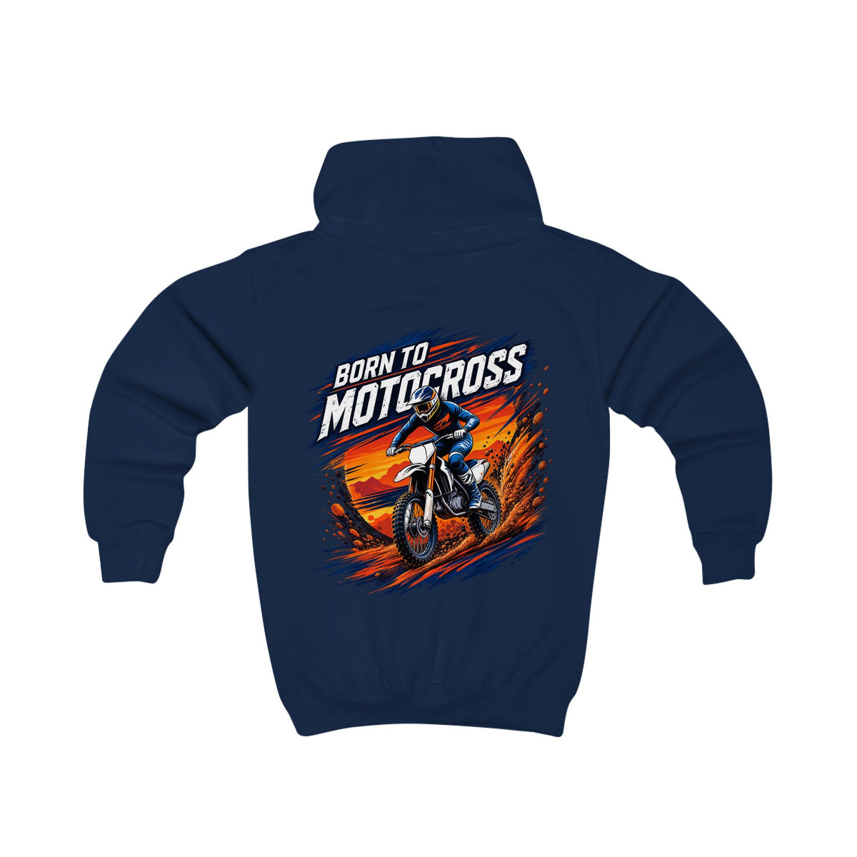 Born to Motocross Youth Hoodie – Kids Dirt Bike Hoodie