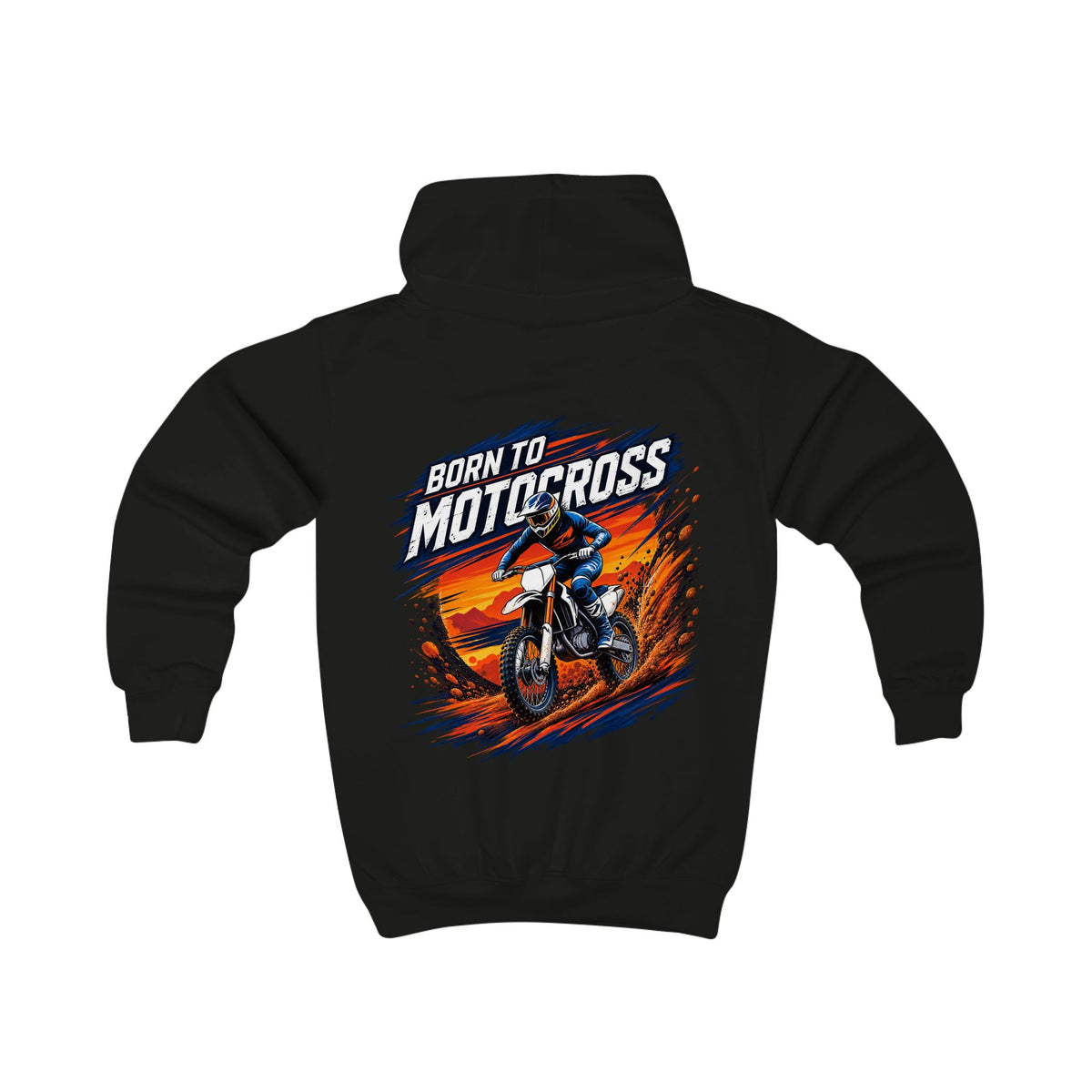 Born to Motocross Youth Hoodie – Kids Dirt Bike Hoodie
