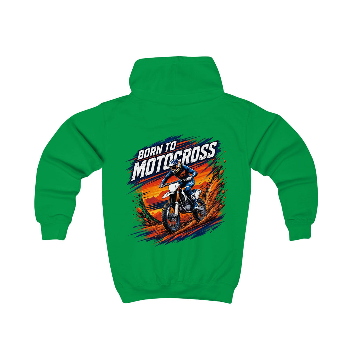 Born to Motocross Youth Hoodie – Kids Dirt Bike Hoodie