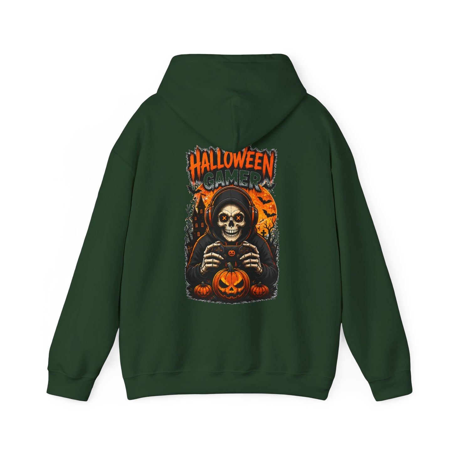 Halloween Gamer Hoodie – Skull Gaming Halloween Hoodie