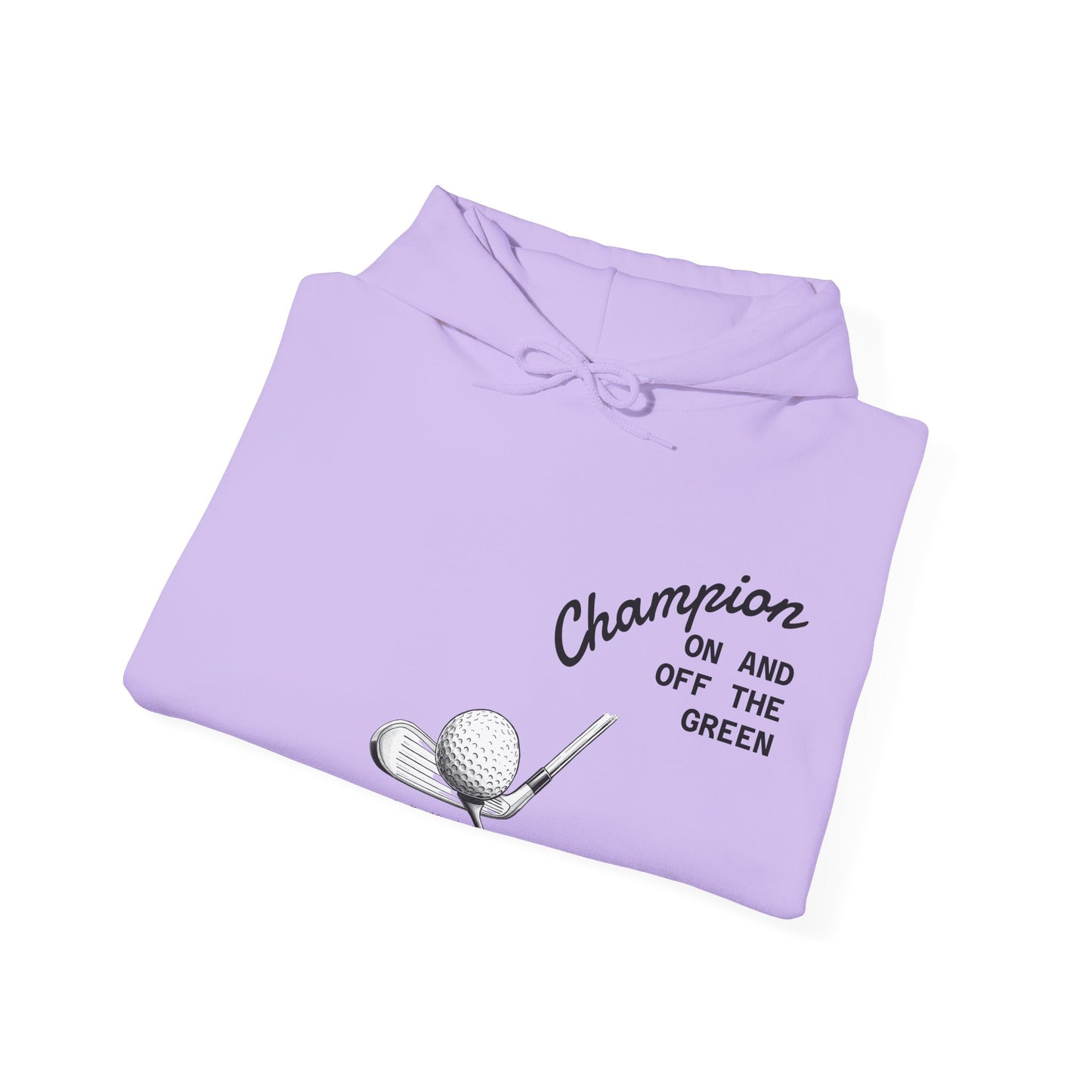Golf Champion Hoodie, Unisex Golf Sweatshirt, Sports Gift for Him/Her, Casual Golf Apparel, Golf Lover Outfit