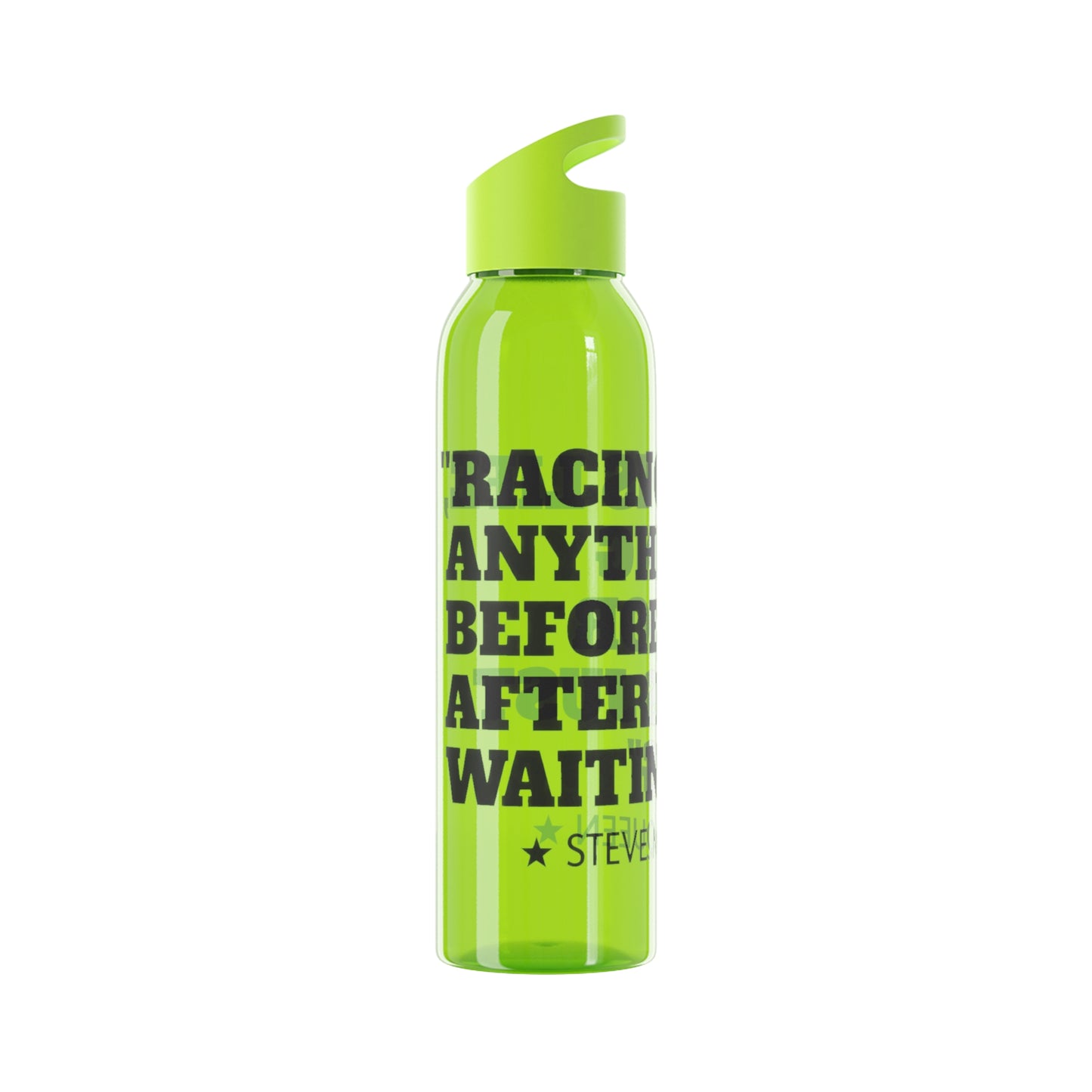 Mojo Moto MX Legends Steve McQueen Quote Water Bottle