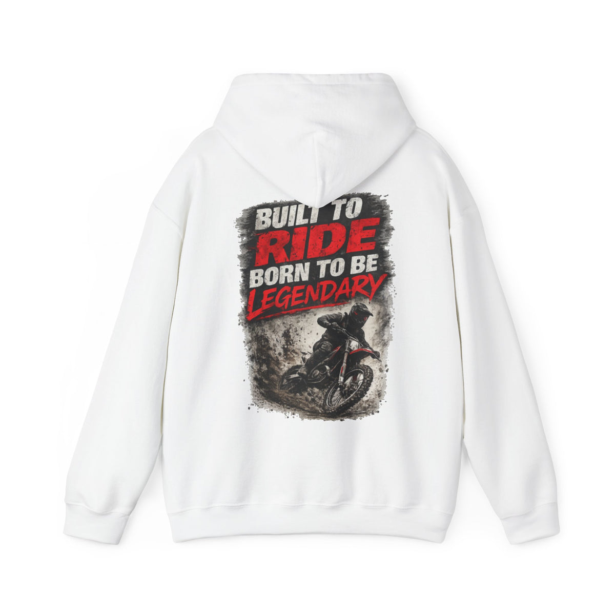 Built to Ride Born to Be Legendary Hoodie – Motocross Hoodie