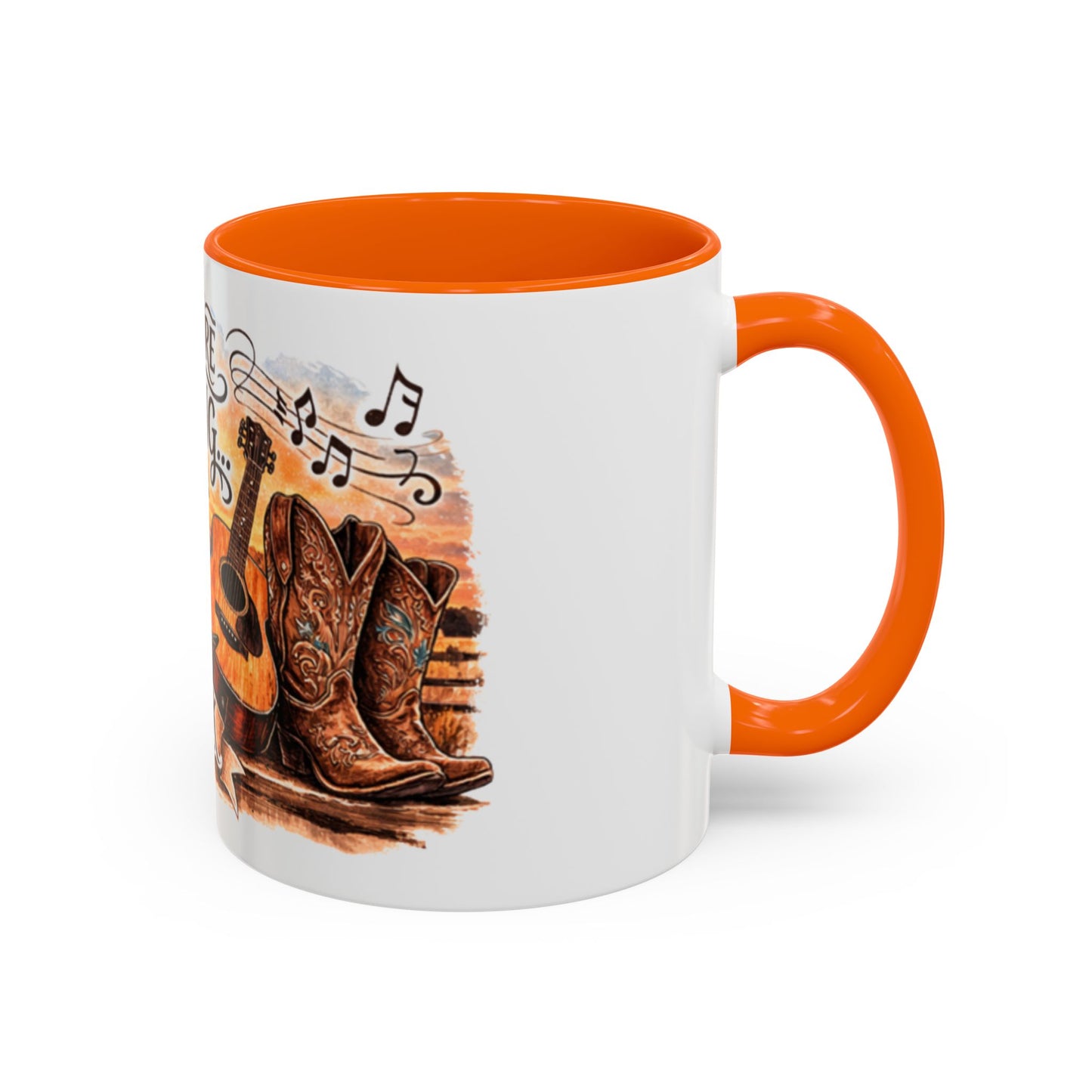 Mug à café country - Mug accent "Juste une autre chanson country" (325 ml)