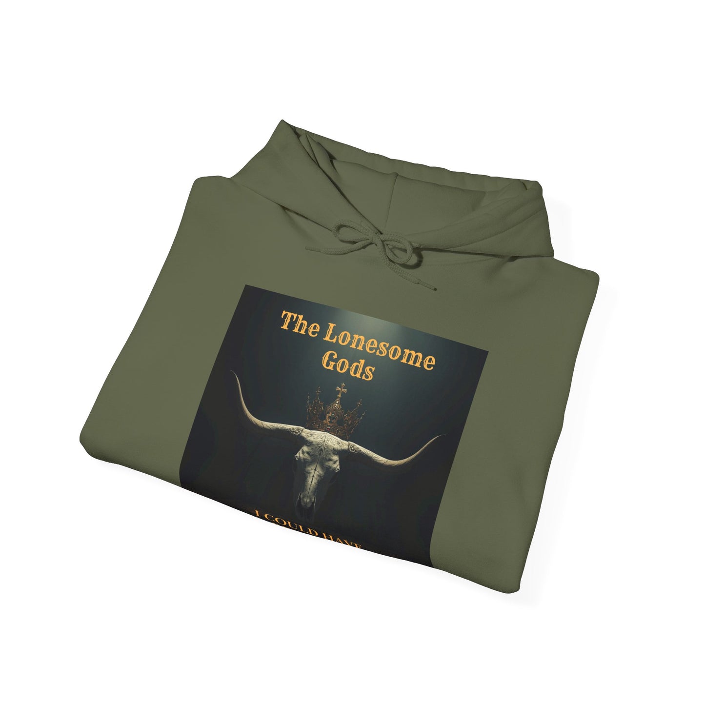 The Lonesome Gods  - I Could Have Been King Album  Cover Hoodie